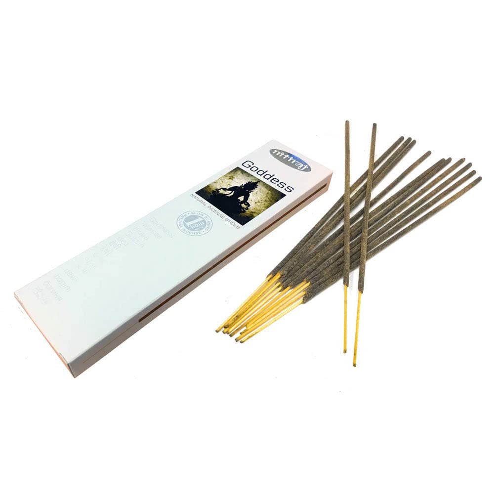 Nitiraj - Bastoncini di incenso Natural Platinum a combustione lenta, 1 ora, confezione da 2