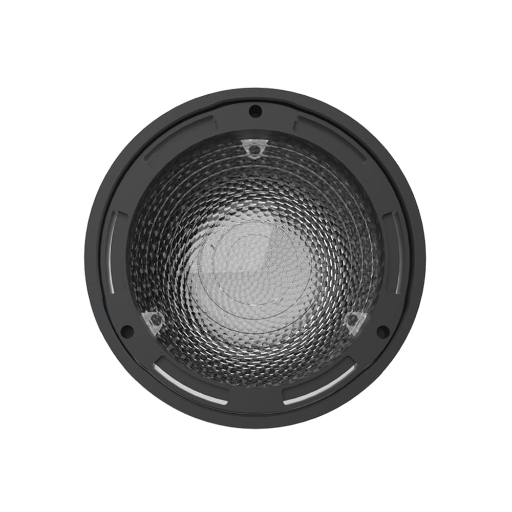 Fresnel CF4 per Storm 80c - Fresnel compatto da 10 cm con supporto Mini ProLock, amplificatore di luce 5,5x, angolo di illuminazione regolabile da 15° a 40°, corpo luminoso morbido, borsa per il