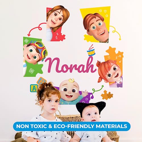 Vinilo Decorativo Personalizado CoComelon EGD para Pared miniatura 5