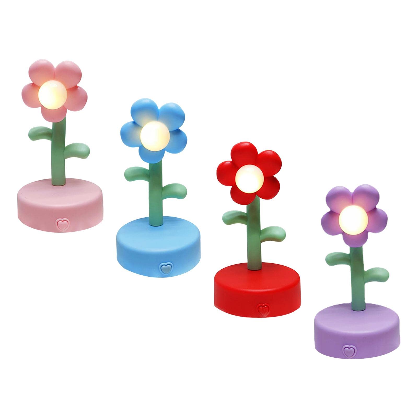 Cute Flower Table Lamp Night Light for Living Room Bedside Birthday Gift Pink | Home & Garden | Lamps, Lighting & Ceiling Fans | Lamps-image-44