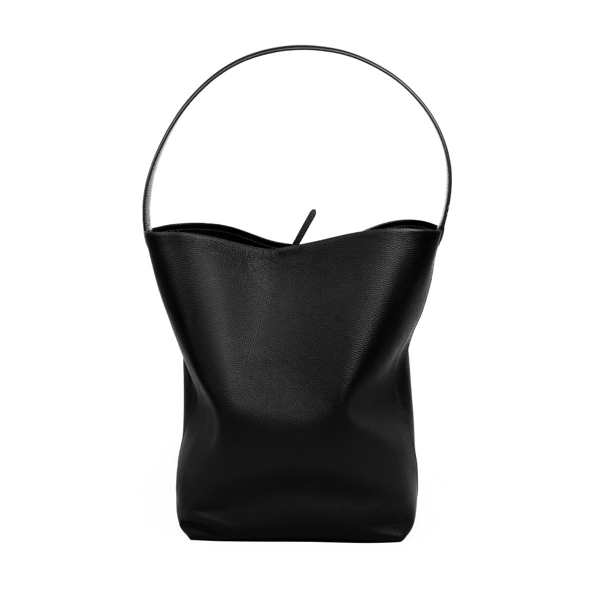 JIUFENG Damen-Tragetasche aus echtem Leder, Schultertasche, geräumige Handtasche für Büro und Shopping