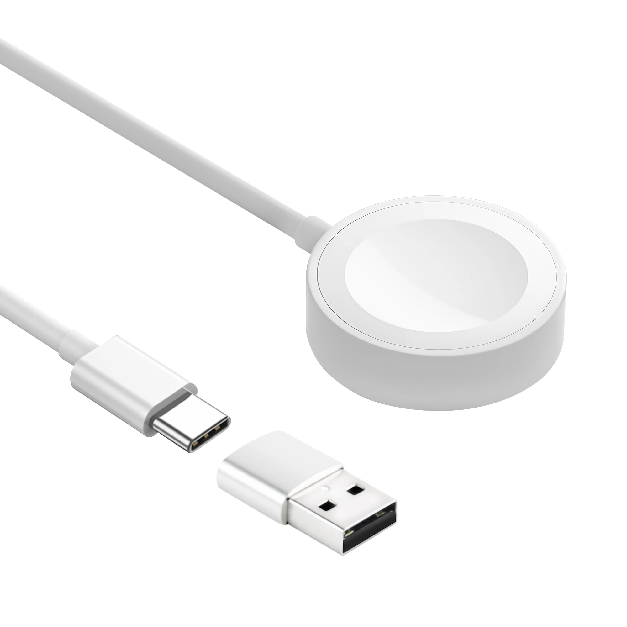 Apple watch charger Fast Wireless Magnetic Wireless Charging Cable Portable Charging Cord Compatible with Apple Watch Series 8 7 6 5 4 3 2 SE Ultra,38/40/42/44mm