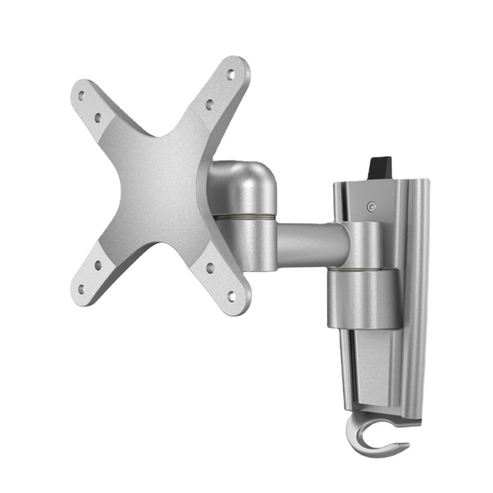 Duty aluminiowy wspornik monitora składany 18 kg pasuje do wyświetlaczy 15-32-calowych monitorów ze stopu aluminium uchwyt na telewizor