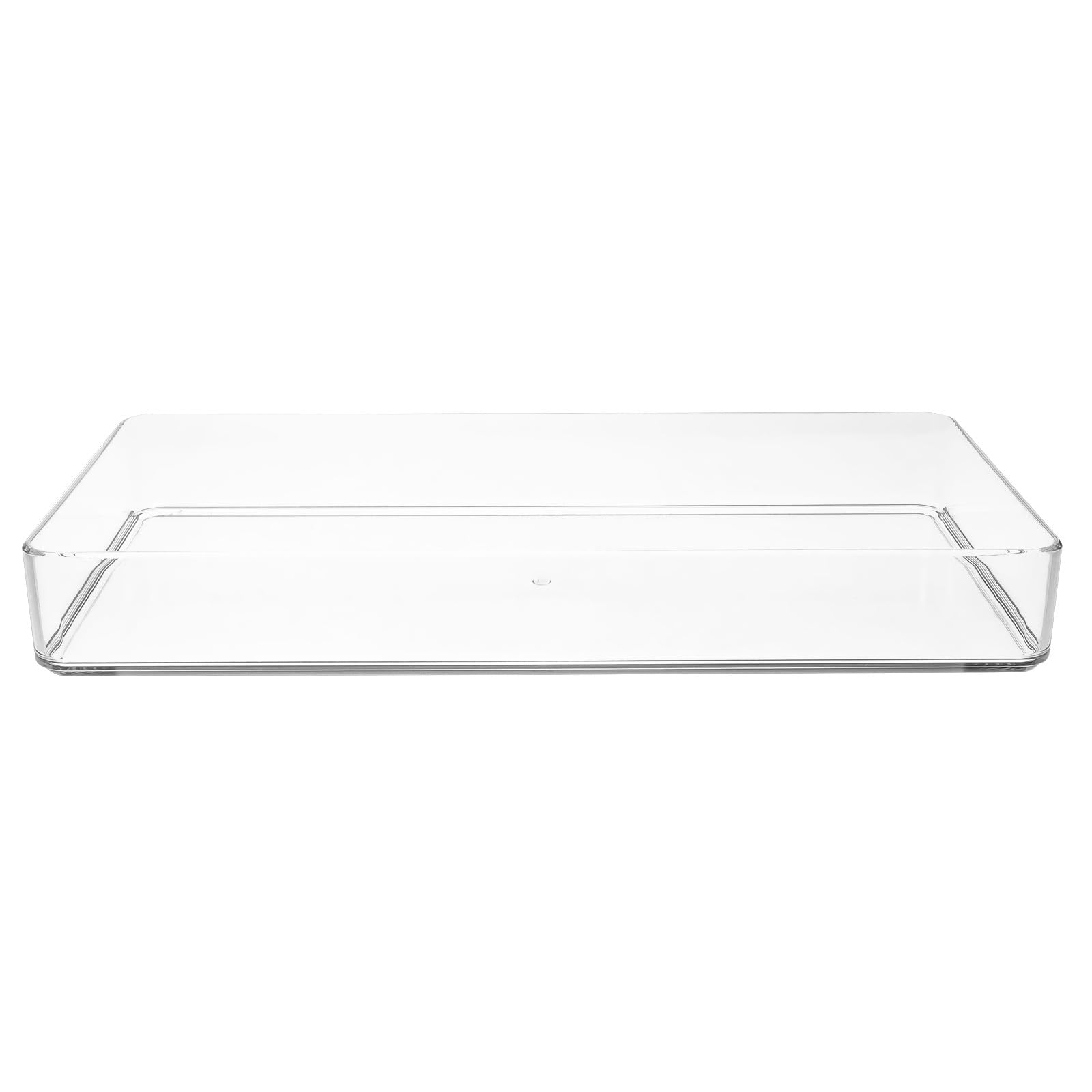 Organizador de cajones multifunción Uonlytech, caja divisoria de PET ligera para encimeras