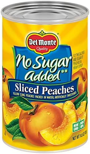 Del Monte Canned Sliced Peaches, 14.5 Ounce