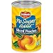 Del Monte Canned Yellow Cling Sliced Peaches, No Sugar Added, 14.5-Ounce