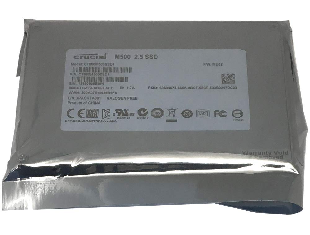 Amazon | Crucial M500 CT960M500SSD1 960GB 2.5インチ SATA III MLC