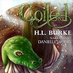 Coiled Audiolibro Por H. L. Burke arte de portada