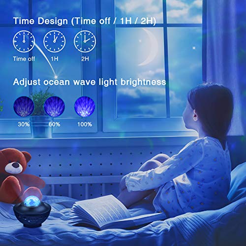 Lampada Proiettore Stelle, GEEDIAR Bluetooth LED