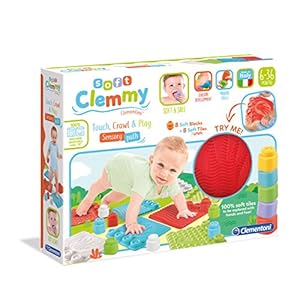 Clementoni – Soft Sensoriels Clemmy babytapis voor baby’s, peuters, gemaakt in Italië, 10 maanden en meer, 17352…