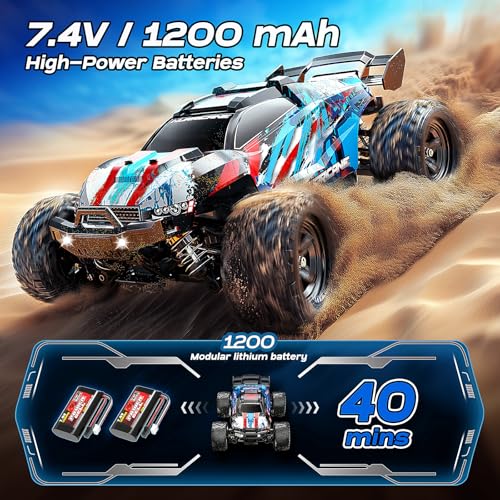 Ferngesteuertes Auto Erwachsene &Jungen 1:18 RC Auto 4WD Offroad 40 km/h – Ansicht 4