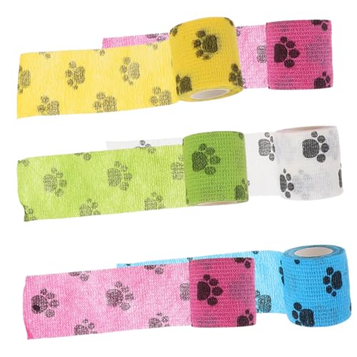 POPETPOP Finger Bandage for Dogs Vet Wrap Pet Supplies Self-Adhesive Elastic for Aid