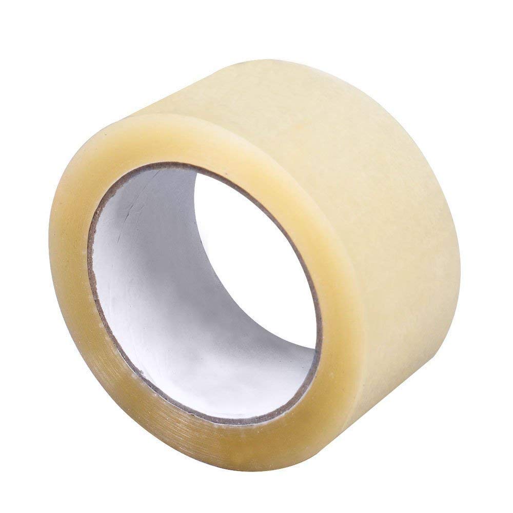 Sales4Less Clear Packing Tape Rolls 2-Inches x 110 Yards Heavy Duty Sealing Adhesive Tapes for Moving Packaging Shipping, Office and Storage 6 Pack
