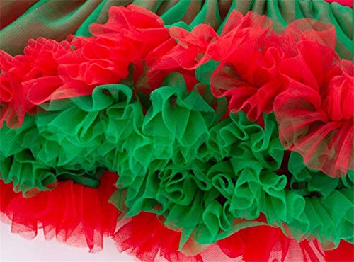 DIVISTAR Baby Meisje Kerst Jurk Peuter Outfits Lange Mouw Leuke Patroon + Hoofdband Stocking Schoenen Kleding - Afbeelding 6