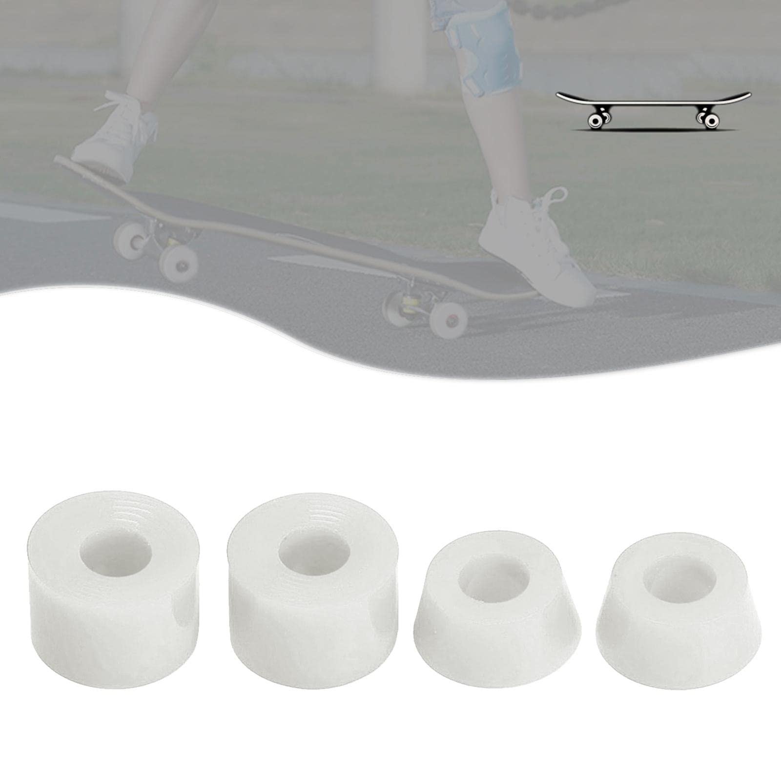 Bujes Para Monopatín De 16 Mm: Amortiguan Vibraciones, Mejoran Estabilidad En Trucos