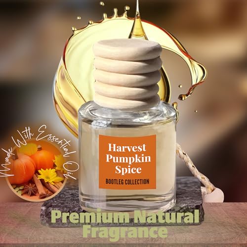 Image of Car Air Freshener, Harvest Pumpkin Spice, Bootleg Collection, Made in USA