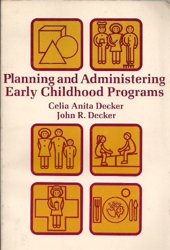 Planning and administering early childhood programs