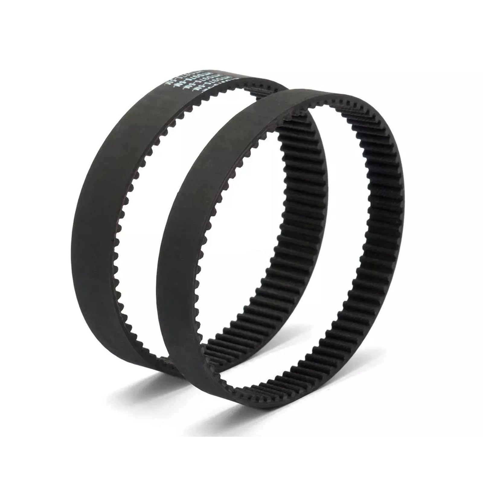 Qunyince 2Pcs Rubber Scarifier Drive Belt, HTD 295-5M-12 Timing Belt 59 Teeth Compatible with King Craft, Top Craft and Einhell Royal Scarifier
