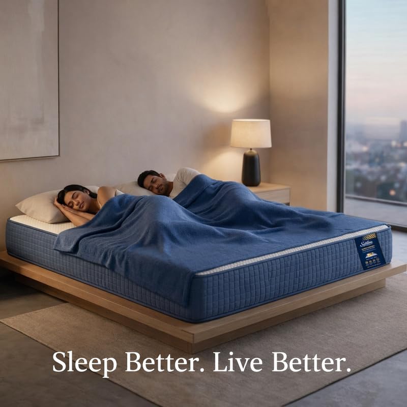 Image of Softline Hybrid Latex Orthopedic Mattress | Latex Foam Comfort | Spine & Back Support | Long Lasting Mattress|Pressure Relief Mattress|Single 75x35x8