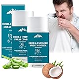 Antitranspirant Solid Deodorant, Männer Antitranspirant Deodorant Stick, Hyperhidrose Behandlung für Männer und Frauen, Langzeitschutz, Effektive Schweißkontrolle, Frischer Geruch (2)