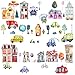 Città Adesivi Murali Costruzione Automobili Adesivi da Parete Urbano Trasporto Stickers Murali per Casa Decorazione Camera da Letto Soggiorno Bambino