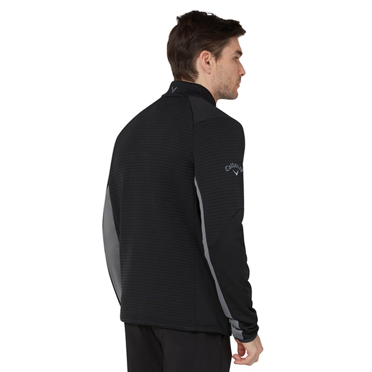 Callaway Golf Suéter Texturizado elástico SwingTech de Peso Medio para Hombre