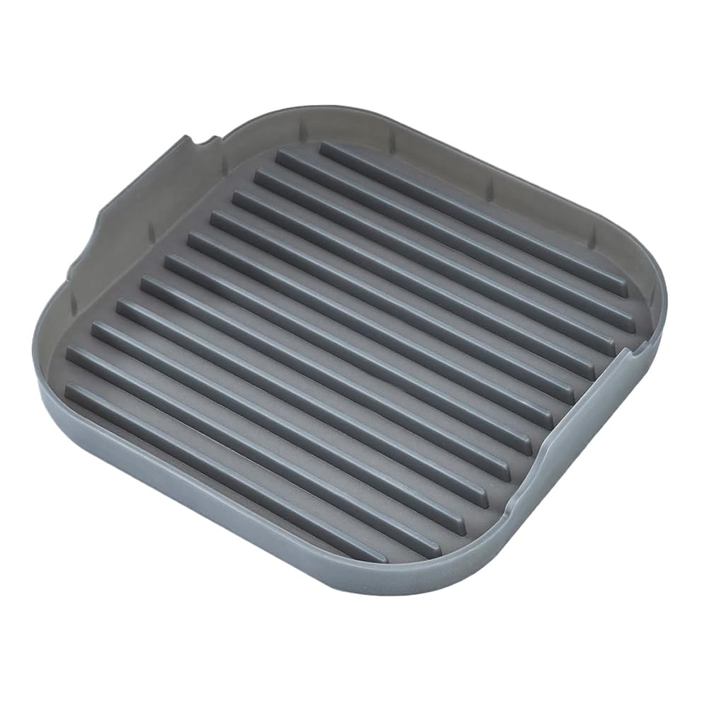 CTRLZS Silicone Microwave Bacon Tray Microwave Bacon Machine Food Grade Silicone Microwave Bacon Pan Black