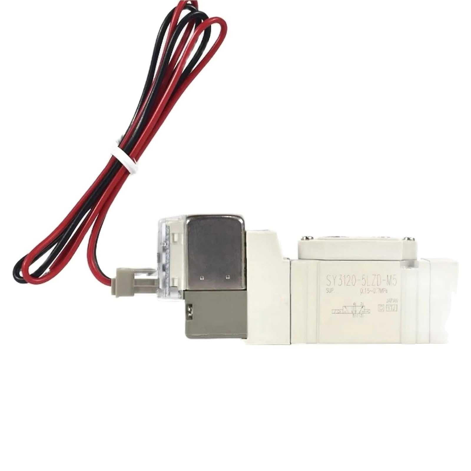Électrovanne SY3420-5LZD-C8 pour sécuriser les purges de vérin pneumatique