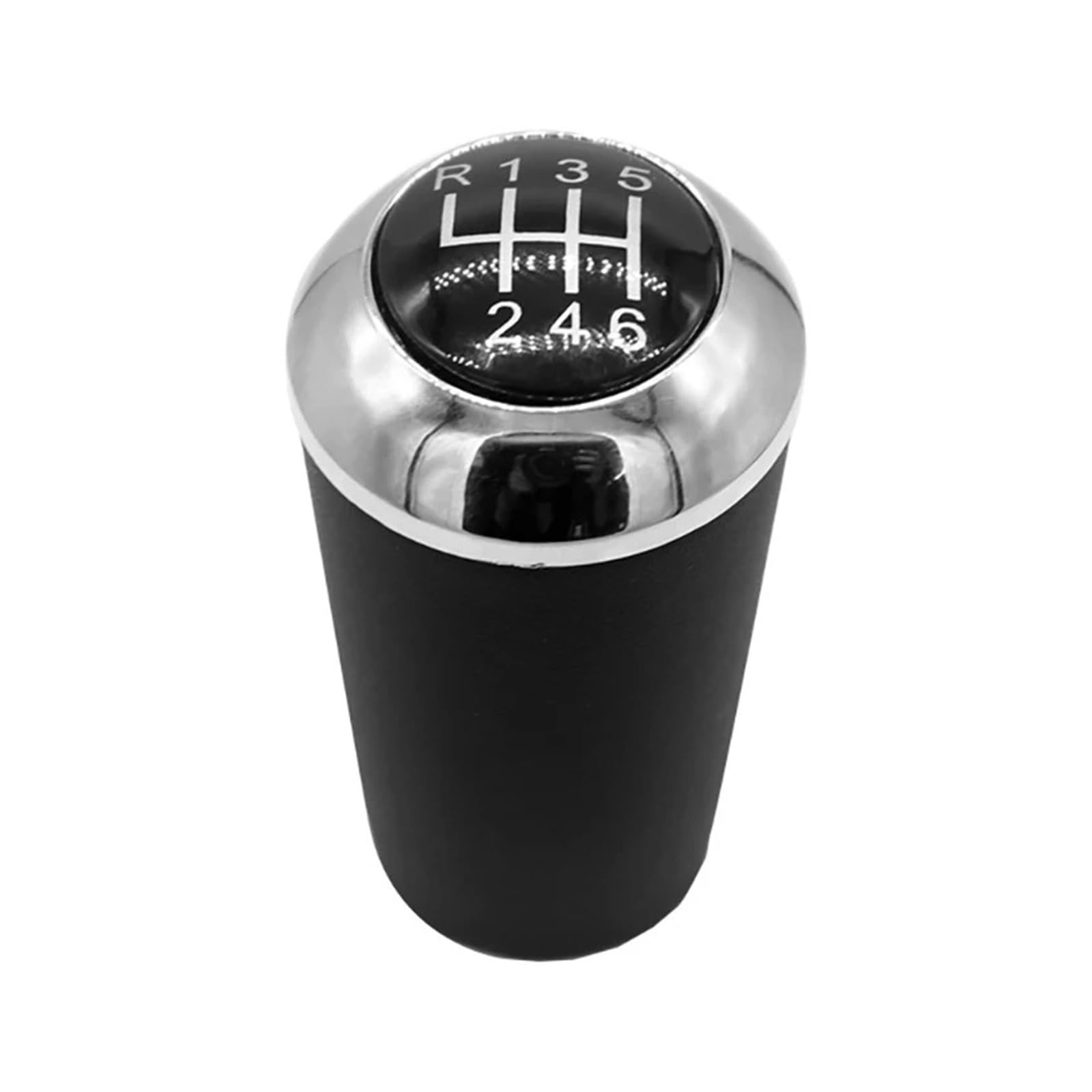 Xexjhqq 6 Speed Gear Stick Knob For Mazda 3 Bk Bl Cw 6 5 3Series For Cx-7 For Mx-5 5/6-Speed Gear Shift Knob Leather Lever Head Ball(6 Speed)