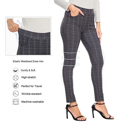 Image of Ginasy Dress Pants for Women, Pull-On Business Casual Leggings