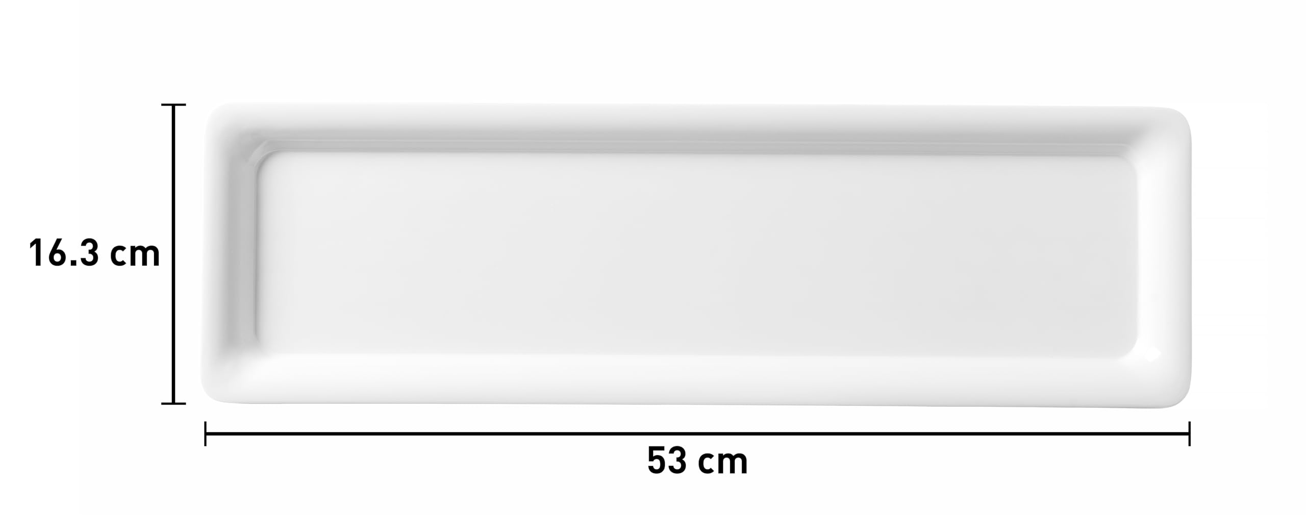 HENDI 566053 Vassoio Gastronorm con Bordo Sottile