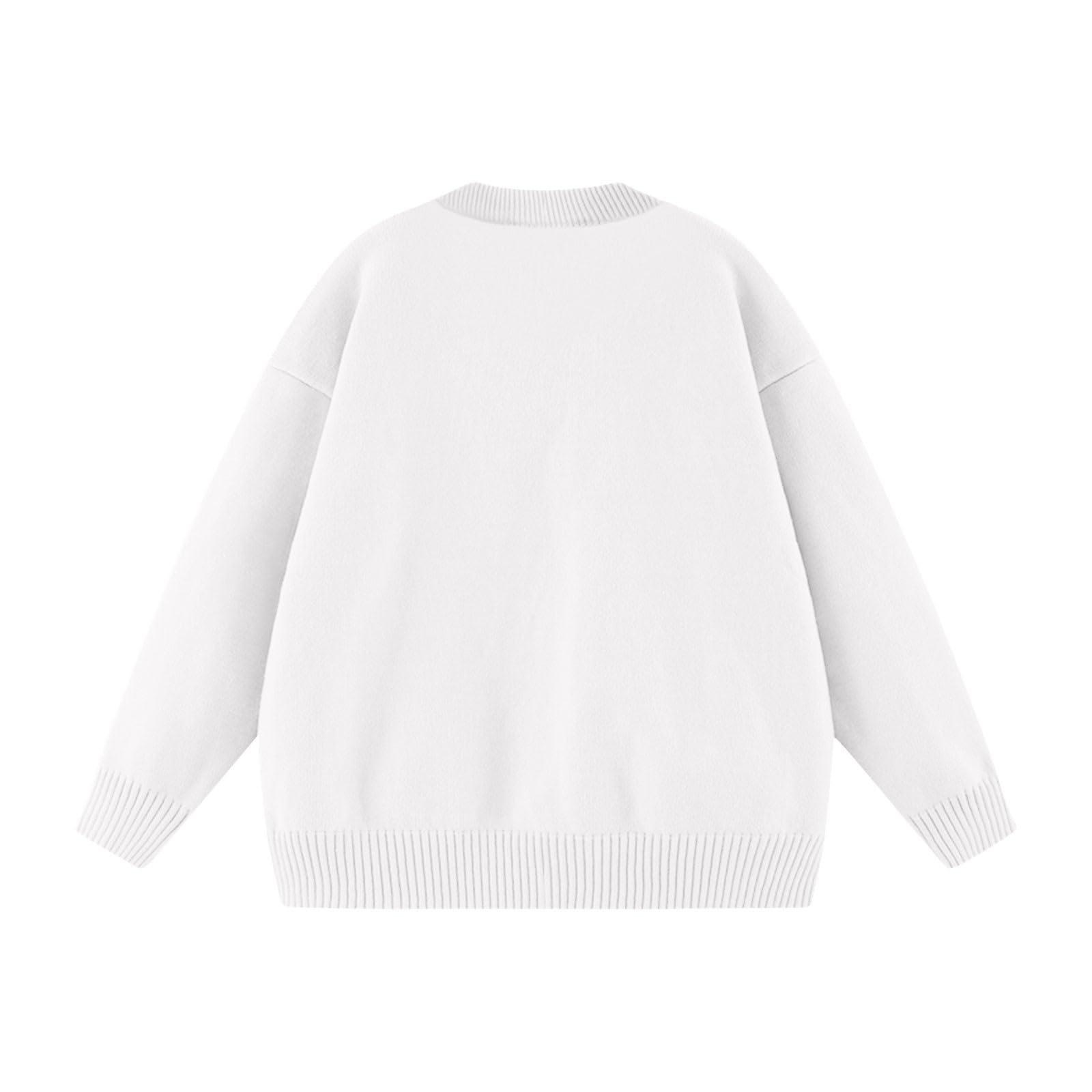Maglioni natalizi da donna UK a coste lavorati a maglia con Babbo Natale, renna, pupazzo di neve, maglioni natalizi da donna divertenti novità pullover girocollo a maniche lunghe top taglie forti