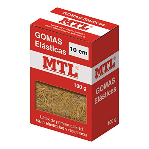 MTL 16368 - Caja gomas elásticas, 1.5 mm x 10 cm