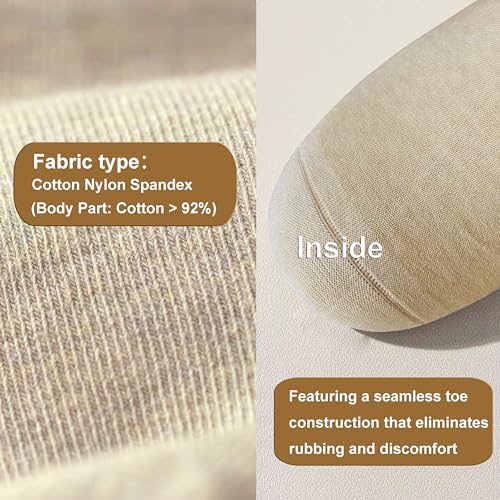 Image of Womens Ankle Socks Cotton No-Show Comfortable Low-Cut Liner Kraft Paper Gift Box