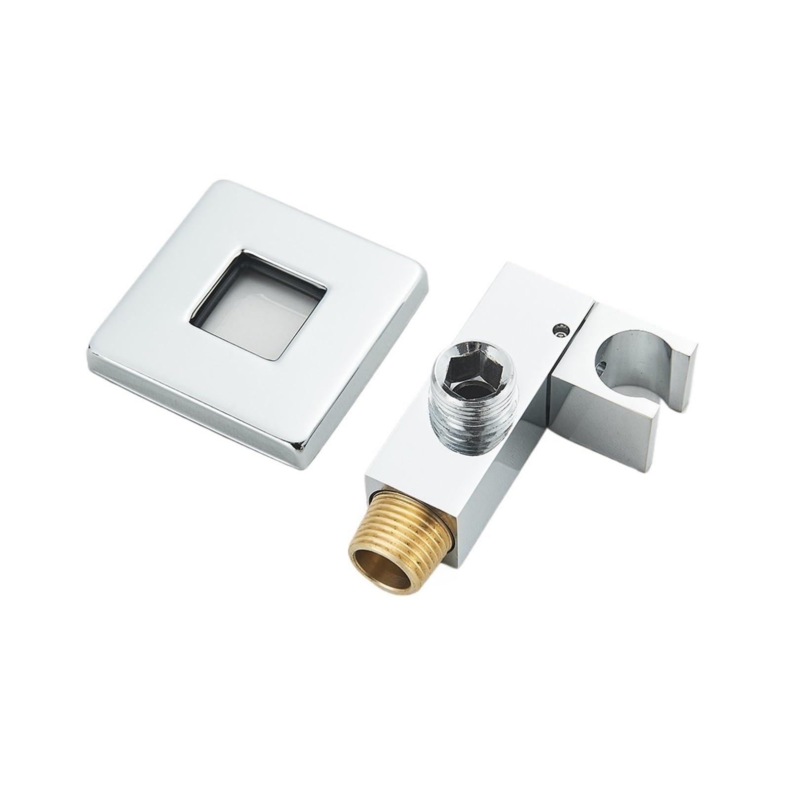 1pcs Rotatable Chrome Shower Head Holder(1)