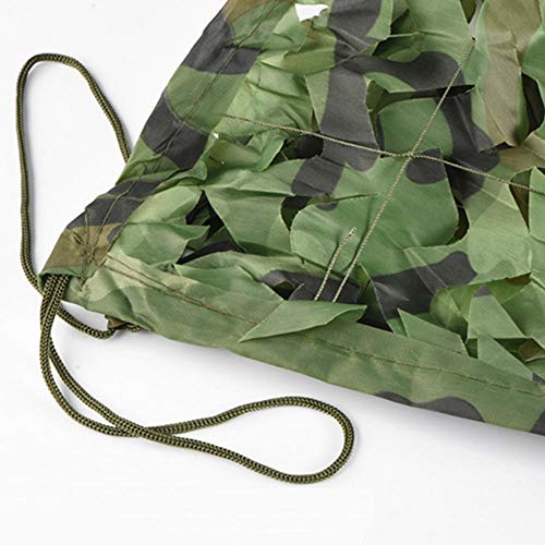 XHSSF Tarnung Netz grün Tarnnetz Sichtschutz Wald Camping Jagd Sonnenschutz Schießen Tarnung Dekoration mehrere Größen – Bild 6