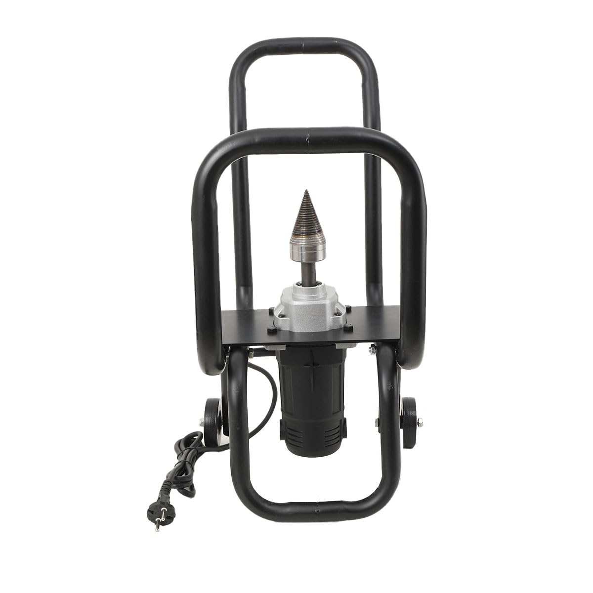 Fendeur de bois électrique 2000 W 220 V Diamètre 20 cm Système de fendage pour bois de chauffage et bois dur pour cheminée, feu de camp, poêle à bois, foyer, four à pizza, barbecue