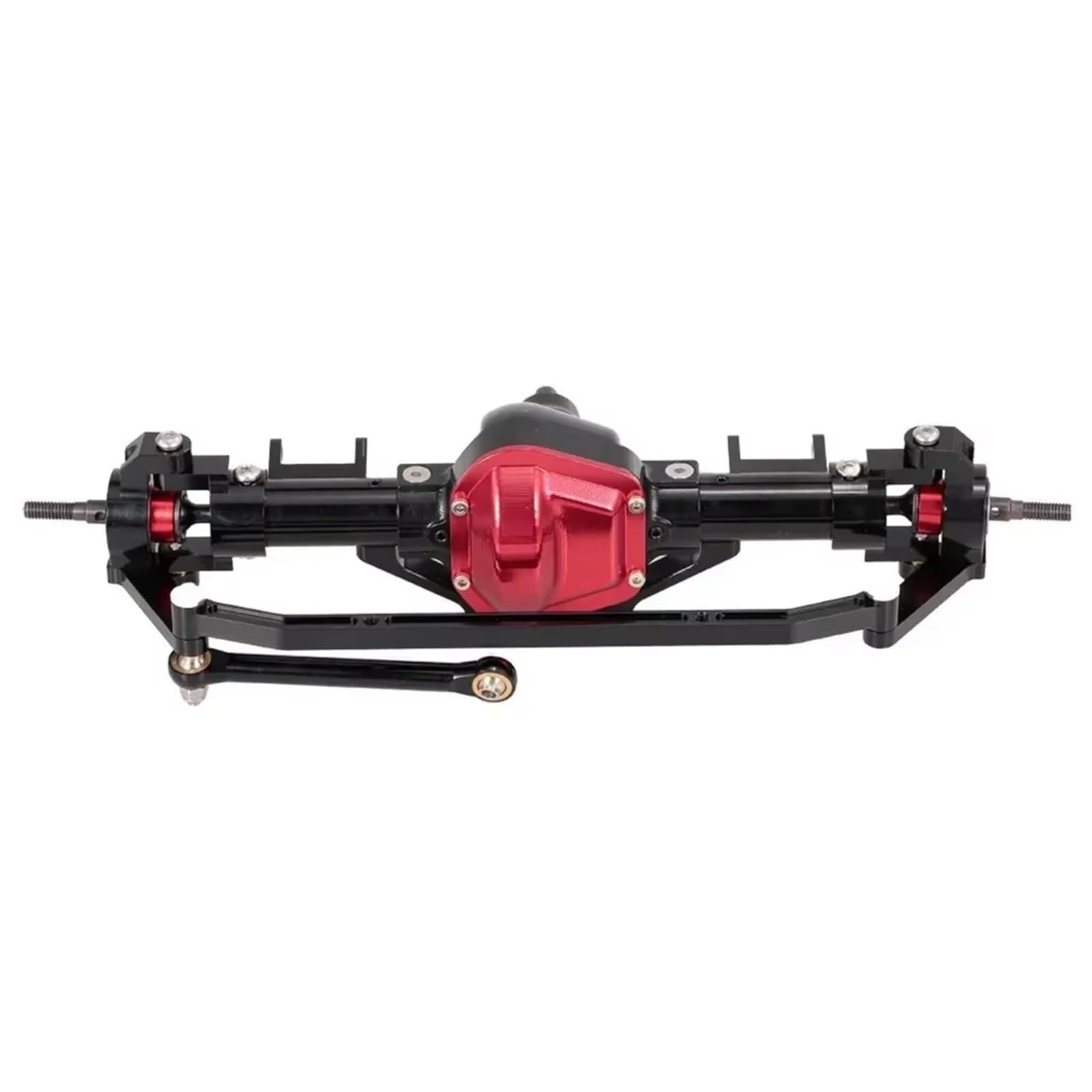 Eje Trasero de Coche RC para Axial para SCX10 Piezas De Mejora para Coche RC Crawler 1:10, Accesorios Repuesto para Eje Delantero Y Trasero Metal CNC(Front)