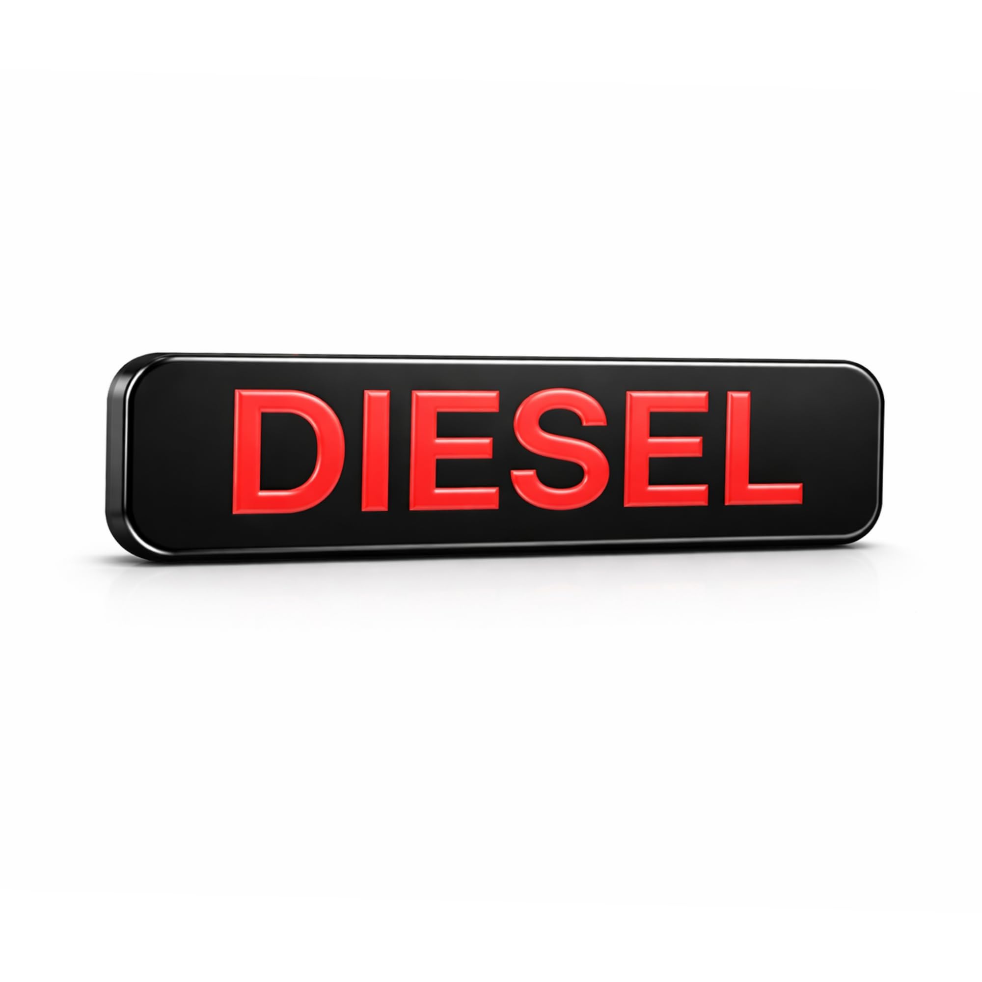DETACHI Diesel Emblem 3D Metal Car Badges Emblems Logo-7.5 X 2cm-Black | Trunk Rear Fender Emblem compataibe with Tailgate Side Sticker Badge Car Decals | Waterproof Self-Adhesive Non-Rusting-picture-29