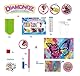 DIAMONDZ CRYSTAL PAINTING Butterfly - Diamond Painting Kinder Schmetterling Set mit Rahmen, DIY Diamant Malerei Bastelset, Mosaikherstellung für Kinder 36x27cm