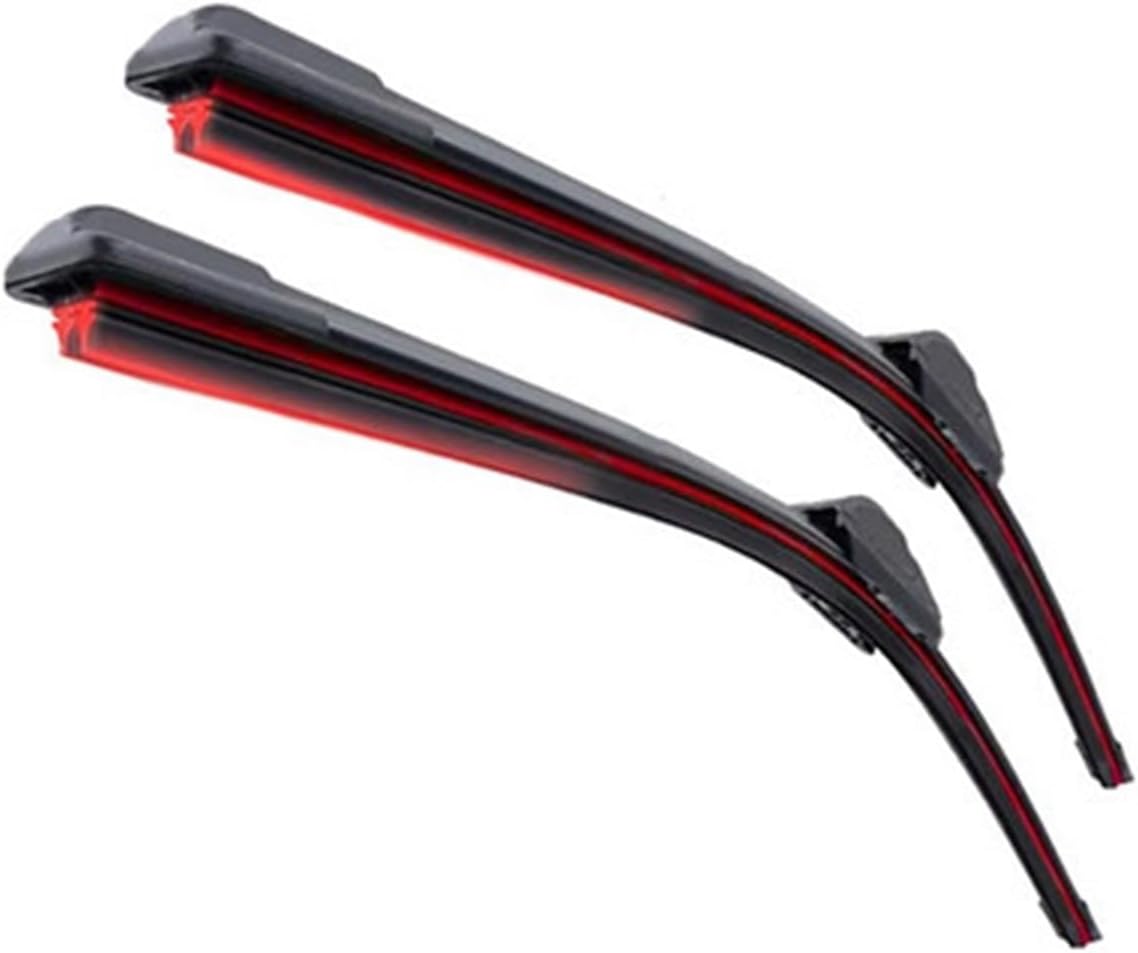 Rain Brush For Infiniti For Qx56 2004 2005 2006 2007 2008 2009 2010 24" + 22" Dual-Rubber Automotive Windshield Wipers