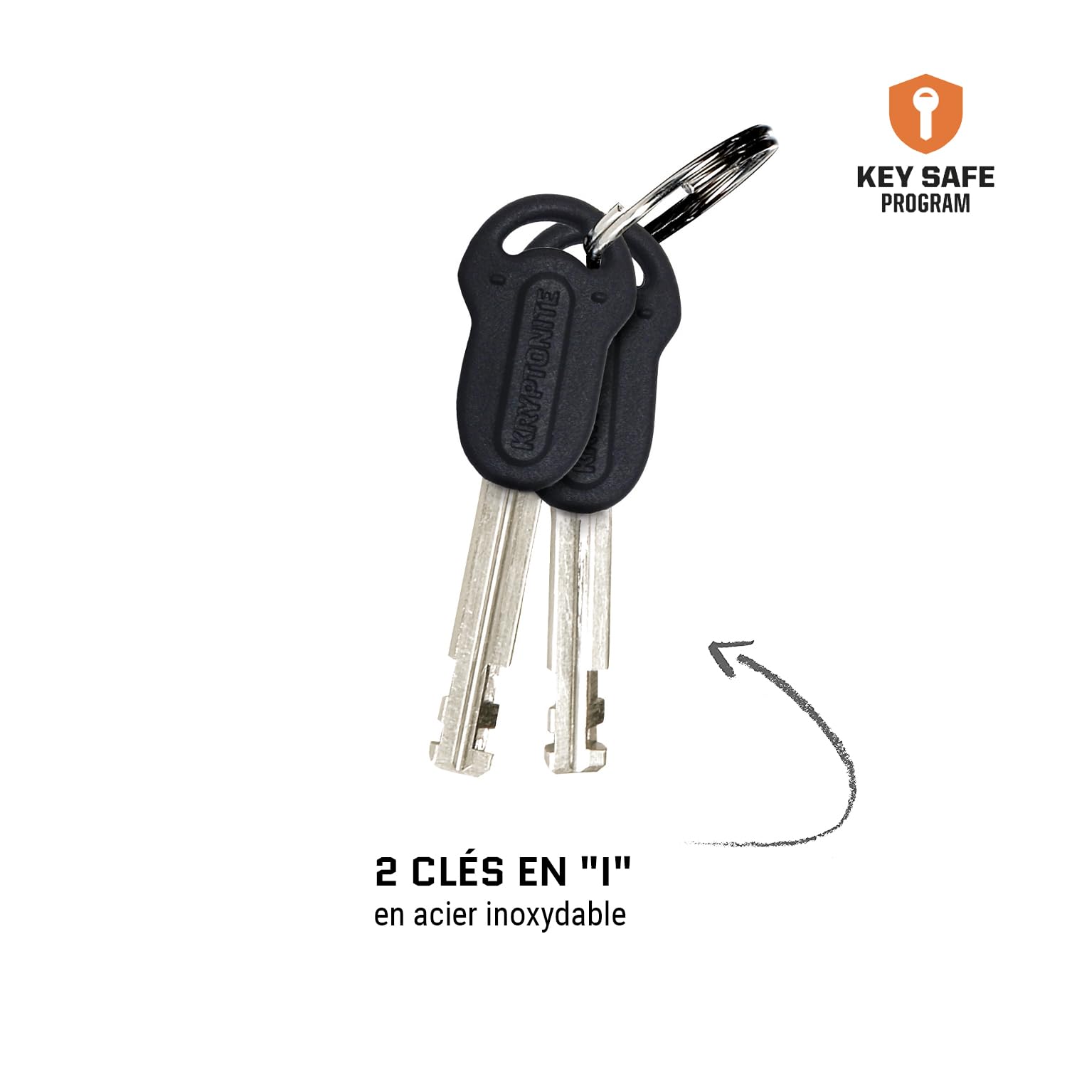 Kryptonite Keeper 785, Antivol Chaîne avec Tête de Verrou intégrée, Acier au Manganèse trempé de 7 mm, Niveau de Sécurité 5/10, pour Vélos et Scooters, 1,59 kg, 85 cm