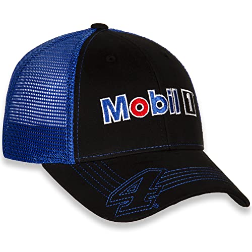 Checkered Flag Sports NASCAR 2022 Vintage Sponsor Trucker Mesh Adjustable Hat Cap-Black-Kevin Harvick #4