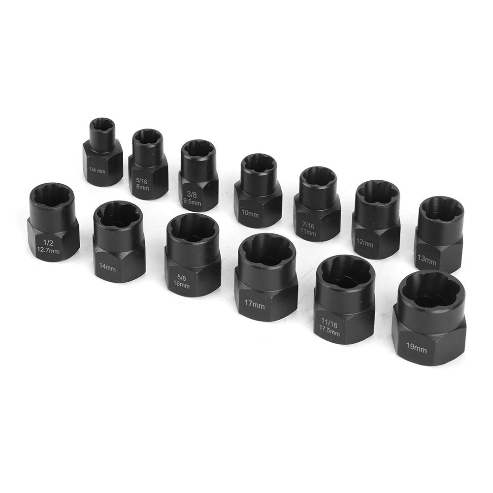 Fyearfly Kit de herramientas de extracción de parabrisas, 8 piezas, acero cromado y ABS, juego profesional de removedor de vidrio para coches, camiones ligeros