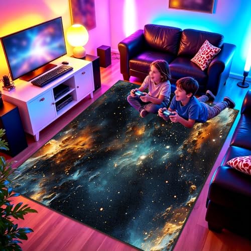 Tapis de jeu gaming lavable et antidérapant avec effet visuel 3D