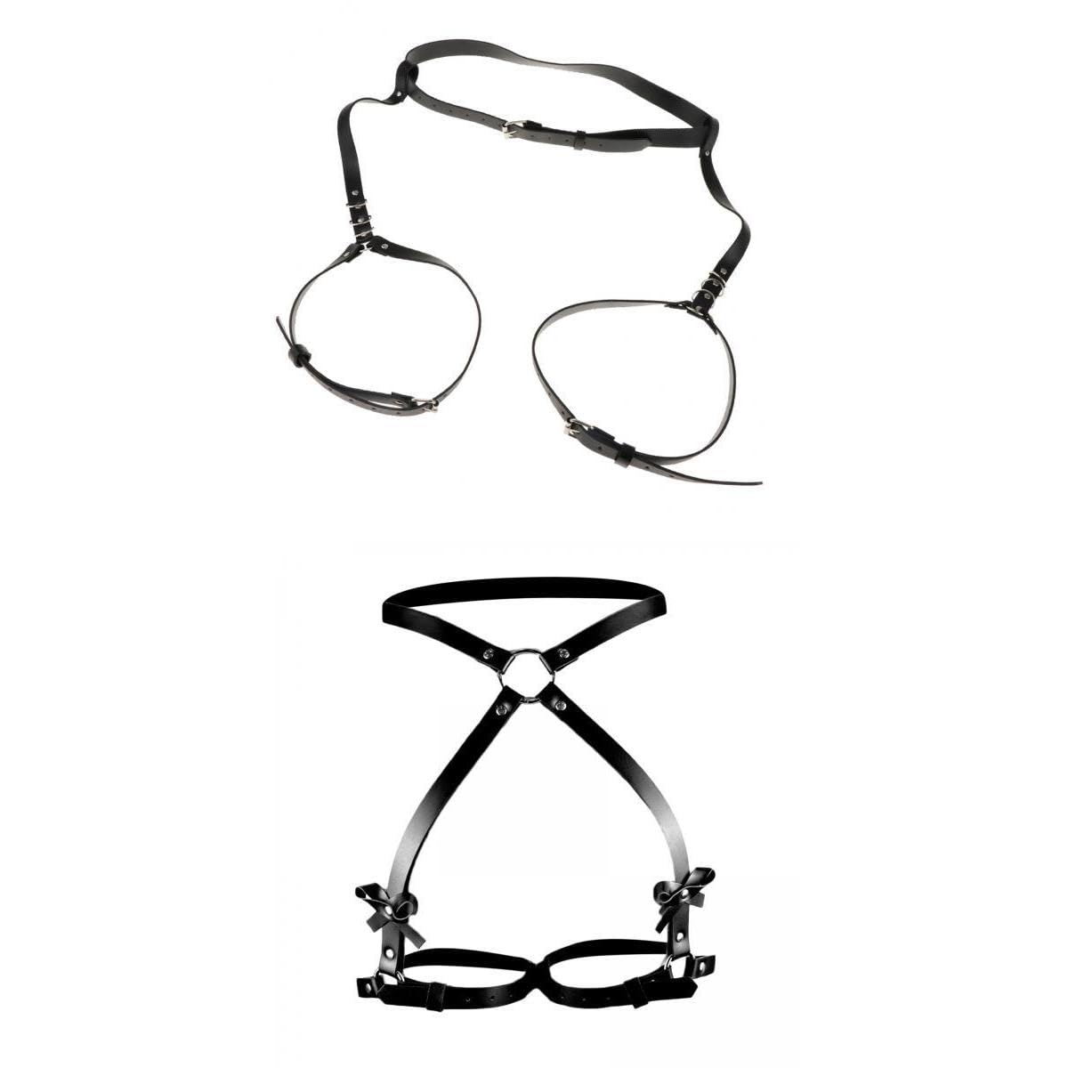 CALANDIS? 2Pcs Women Garter Belt Leg Thigh Suspenders Waist Harness Suspenders Strap | Corsets & Bustiers | Intimates & Sleep | Womens Clothing | Clothing, Shoes & Accessories