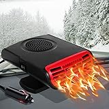 Car Heater,12V 150W Portable Car Heater Defroster Fans, 2 in 1 Heating & Cooling Fast Heating...