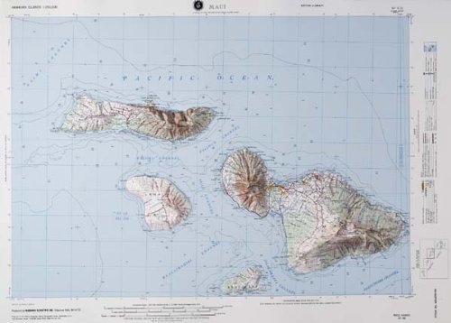 American Education Raised Relief Maps Home: MAUI