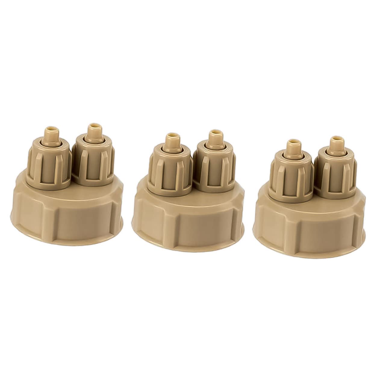 balacoo DIY Bottle Caps for Aquarium 3pcs Set Reactor Multi-Function Diffuser Wear-Resistant Easy to Use
