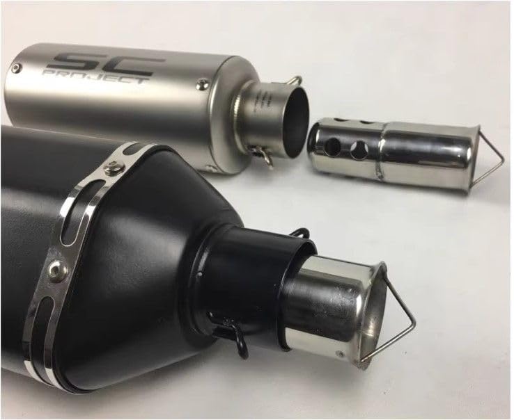 Silencieux D'Échappement Moto 51mm - Acier Inoxydable, DB Killer - Pour Réduction Bruit